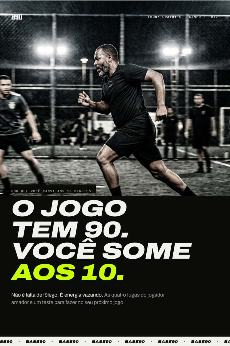 Capa do ebook Por que você cansa aos 10 minutos